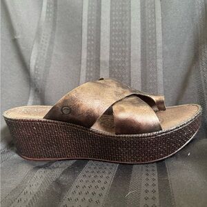 Women's Brown Platform Sandals